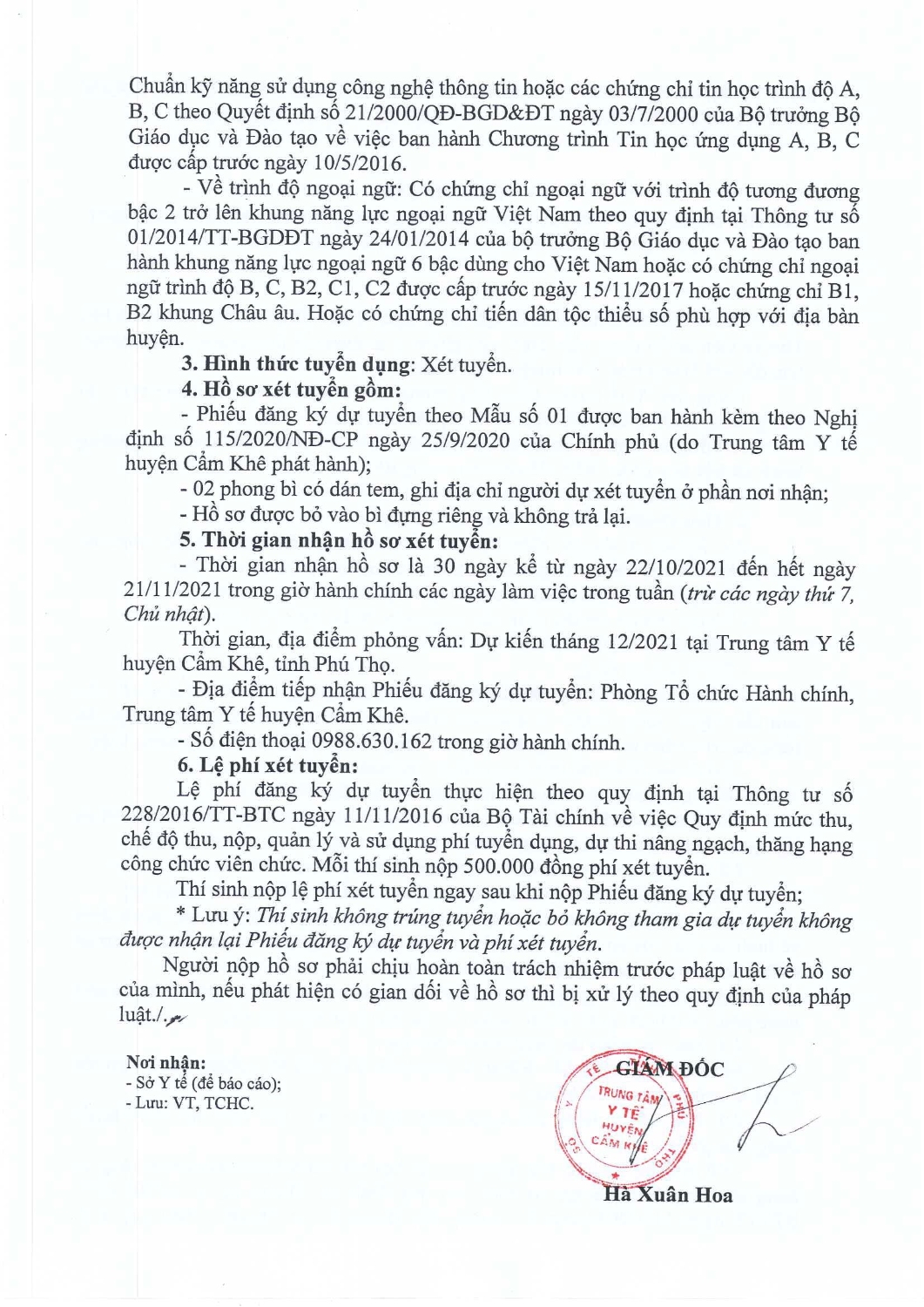 1 Thông báo tuyển dụng 2