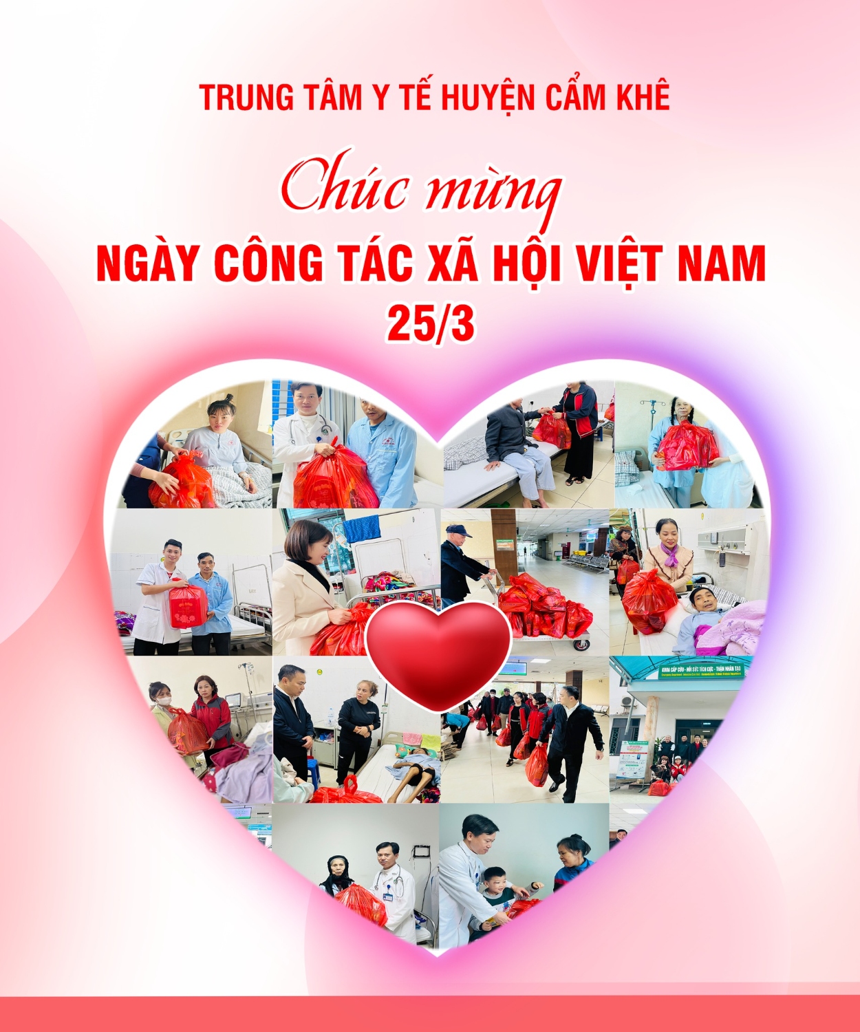 Chúc mừng ngày công tác xã hội Việt Nam 25/3