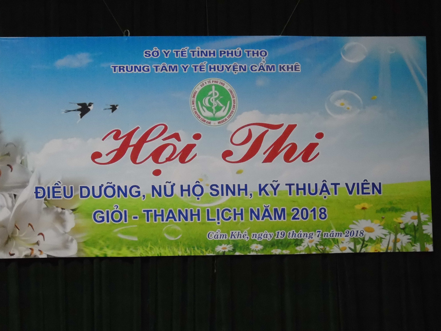Hội thi Điều dưỡng, hộ sinh, Kĩ thuật viên giỏi thanh lịch năm 2018